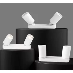   UNIVERSO Spot lámpatest 2xGU10 Max.35w IP20 Fehér 260x60x25mm