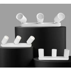   UNIVERSO Spot lámpatest 3xGU10 Max.35w IP20 Fehér 380x60x25mm