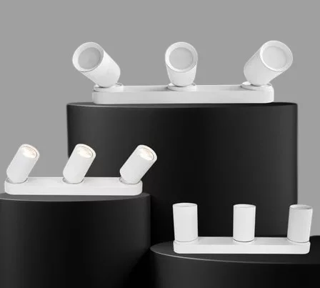 UNIVERSO Spot lámpatest 3xGU10 Max.35w IP20 Fehér 380x60x25mm