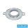 UNIVERSO Süllyesztett lámpatest 1xPAR16 foglalat nélkül IP20 Króm D91x25mm Kivágás:D60mm