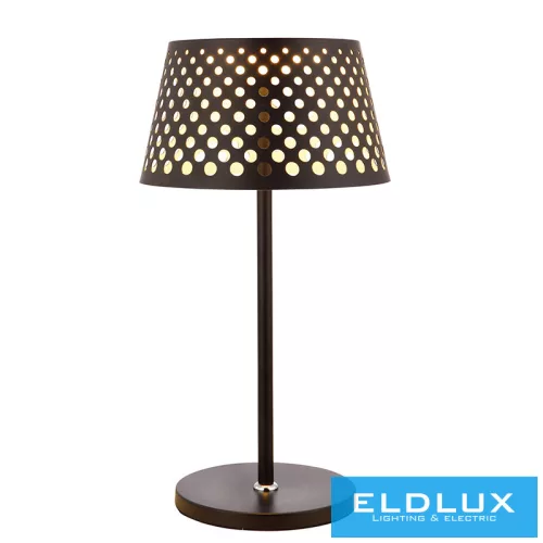 ELDLUX HONEY asztali lámpa fekete LED 12W