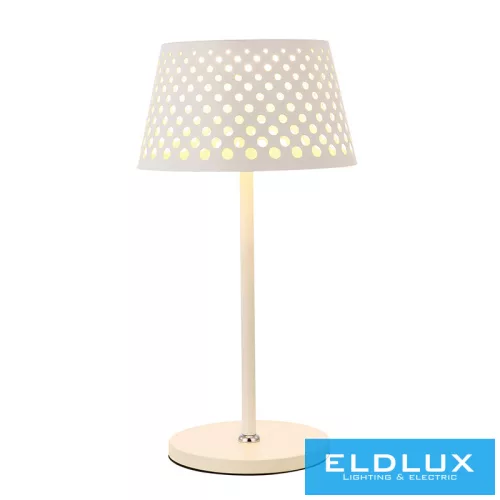 ELDLUX HONEY asztali lámpa fehér LED 12W