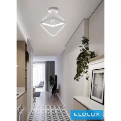   UNIVERSO Mennyezeti lámpa 25w 2000lm 6500k IP20 fehér D275x305mm