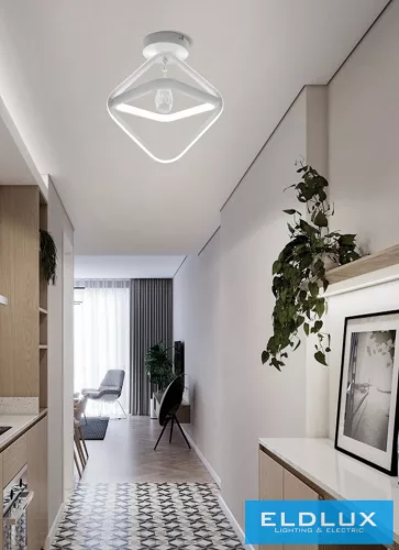 UNIVERSO Mennyezeti lámpa 25w 2000lm 6500k IP20 fehér D275x305mm