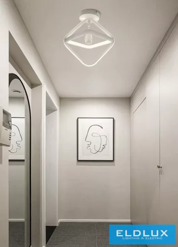 UNIVERSO Mennyezeti lámpa 25w 2000lm 4000k IP20 fehér D275x305mm