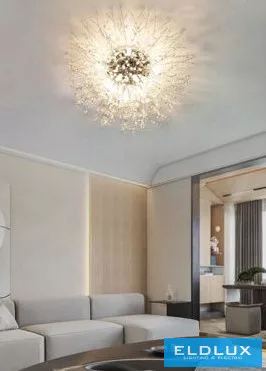 UNIVERSO Kristály mennyezeti 10xG9 Max60W IP20 króm D550mm