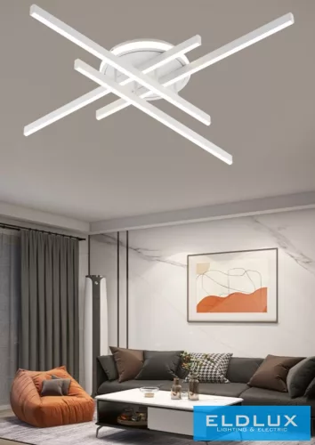 UNIVERSO Mennyezeti lámpa 45w 3600lm CCT KAPCSOLÓVAL IP20 fehér 640x640x110mm