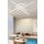 UNIVERSO Mennyezeti lámpa 45w 3600lm 3000K IP20 fehér 640x640x110mm