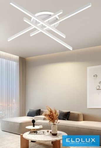 UNIVERSO Mennyezeti lámpa 45w 3600lm 3000K IP20 fehér 640x640x110mm