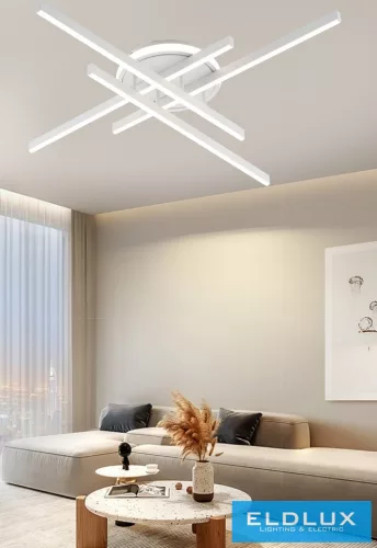 UNIVERSO Mennyezeti lámpa 45w 3600lm 3000K IP20 fehér 640x640x110mm