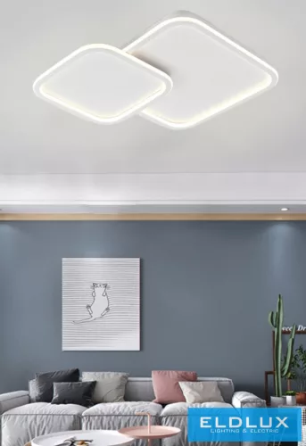 UNIVERSO mennyezeti lámpa 60w 4800lm CCT 500×500×50mm IP20 fehér