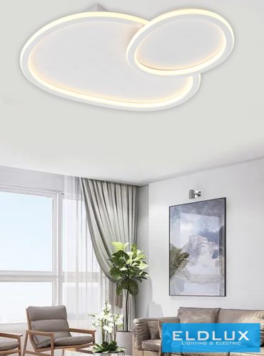 UNIVERSO mennyezeti lámpa 45w 3600lm CCT 500×440×50mm IP20 fehér