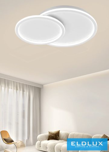 UNIVERSO mennyezeti lámpa 45w 3600lm CCT 500×400×50mm IP20 fehér