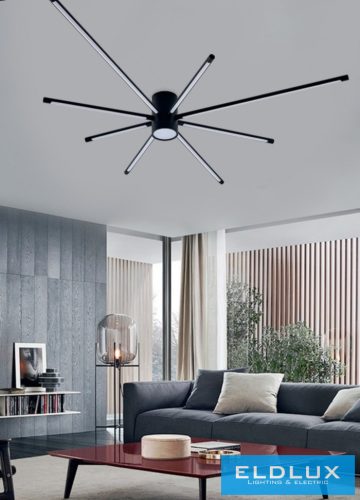 UNIVERSO mennyezeti lámpa 42w 3360lm 4000k ∅940x120mm fekete