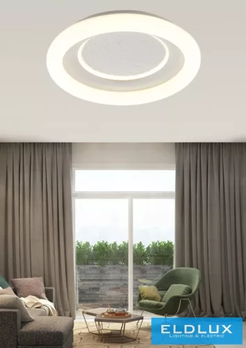 UNIVERSO mennyezeti lámpa 40w 3200lm CCT ∅500x85mm fehér