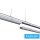 UNIVERSO Háromfázisú lineáris LED lámpatest 48w 7680lm 4000K-6500K.kap 90°IP20 fehér 1567x78x82mm 5év