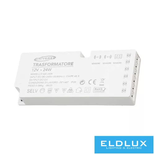 UNIVERSO műanyag tápegység 12V 24W IP20