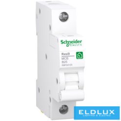   Schneider Kismegszakító 1P 25A B-jelleg 230V AC 4.5kA/60898 Resi9 F