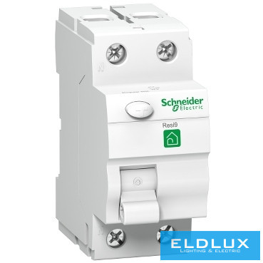Schneider Áram-védőkapcsoló (Fi-relé) analóg 2P 25A 30mA AC-típus 6kA Resi9 R