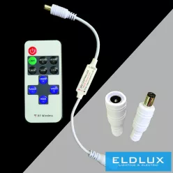   UNIVERSO egyszín LED szalaghoz rádiófrekvenciás távirányítós kapcsoló