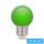 TELFORCEONE Forever Light LED izzó E27 G45 2W 230v zöld 5db/doboz