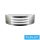 UNIVERSO Kültéri fali lámpa 1xE27 max.14w IP44 króm/fehér 315x90x100mm 5év