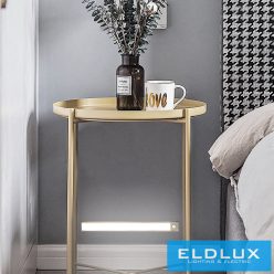   UNIVERSO bútorvilágítás DC:5v 3w 6500k 238lm IP40 395mm ezüst (USB töltős + PIR)