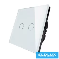   ELDLUX ELDTREND kettős váltó érintőkapcsoló (106+6, 107)