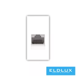 ELDLUX ELDTREND RJ45 Cat.6 UTP aljzat fehér
