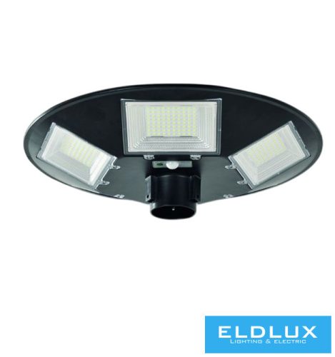 UNIVERSO Solar Ufo lámpa 3.2V-20AH 1200lm 6500k IP65 fekete ø550x125mm