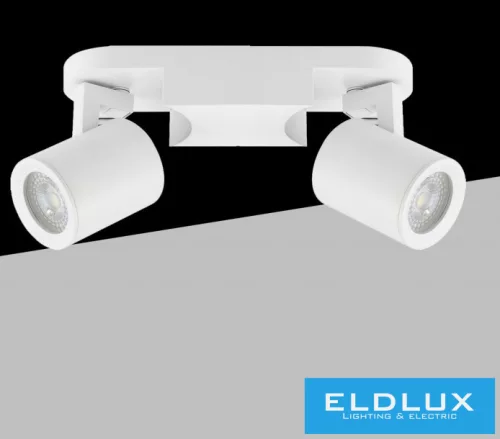 UNIVERSO Spot lámpatest 2xGU10 Max.35w IP20 220x70x110mm Fehér