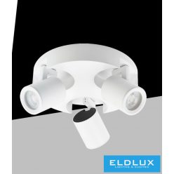   UNIVERSO Spot lámpatest 3xGU10 Max.35w IP20 D220x108mm Fehér