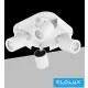 UNIVERSO Spot lámpatest 4xGU10 Max.35w IP20 220x220x108mm Fehér