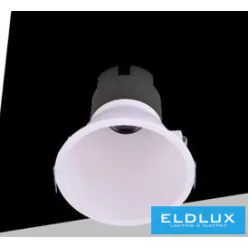   UNIVERSO Süllyesztett spot lámpa 5w 463lm 3000k RA90 24° IP20 Fehér D83x81.5mm kivágás:75mm