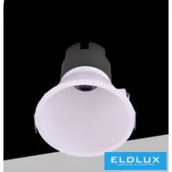   UNIVERSO Süllyesztett spot lámpa 5w 463lm 4000k RA90 24° IP20 Fehér D83x81.5mm kivágás:75mm