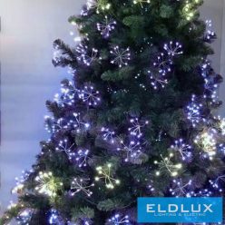   WISDOM tűzijáték fényfüzér hideg fényű 20dbx10LED 6m átlátszó kábellel Max Cs. 4db IP44