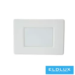   UNIVERSO LED vészkijárat süllyesztett lámpatest 1.1w 25lm 4000K 3.7v 600mAH 3óra IP20 120x85mm