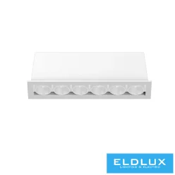   UNIVERSO süllyesztett spot lámpa 11W 754lm 3000k 24° IP20 132x31mm fehér