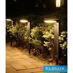   UNIVERSO Solar kerti lámpa 5V 2w 200lm 3000k IP65 fekete 573x162x90mm