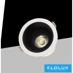   UNIVERSO Spot lámpa 10w 3000k 645lm 27° RA90 ∅85×73mm kivágás:D75 IP20 fehér