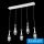 ELDLUX MEDÚZA függeszték 5×5W NW króm