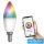 EMOS LED izzó GoSmart gyertya / E14 / 4,8 W (40 W) / 470 lm / RGB / dimmelhető / Zigbee