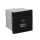 45381_SPM dupla USB töltő (USB-A + USB-C), matt fekete