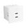 45382_SBR dupla USB töltő (2x USB-C), fehér