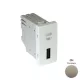 45383_SCH USB-A töltő, pezsgő - 1 modul