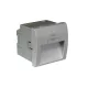 45384_SAL dupla USB töltő (2x USB-A), 20°-os kimenet, alumínium