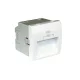 45384_SBR dupla USB töltő (2x USB-A), 20°-os kimenet, fehér