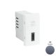 45387_SGR USB-C töltő, grafit - 1 modul