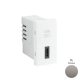 45387_SPL USB-C töltő, platina - 1 modul