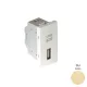 45437_SDU USB-A adatkommunikációs aljzat, arany - 1 modul
